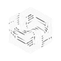 The logo for NeuraFlow Innovations, featuring an intricate, Escher-inspired pathway.